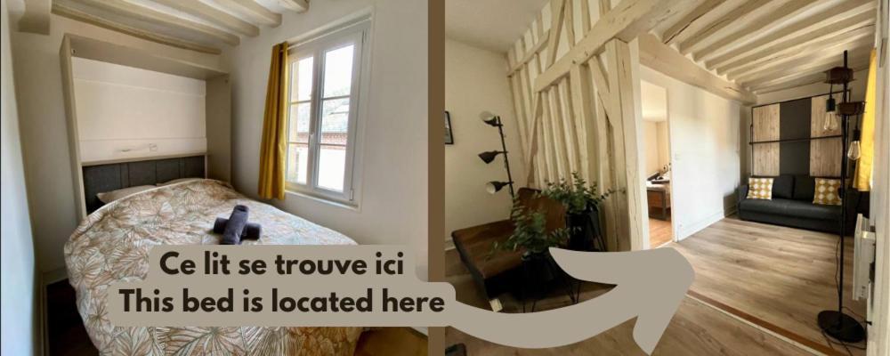 La Suite Saint Jacques - Coeur De Dieppe - 4 Personnes Eksteriør billede